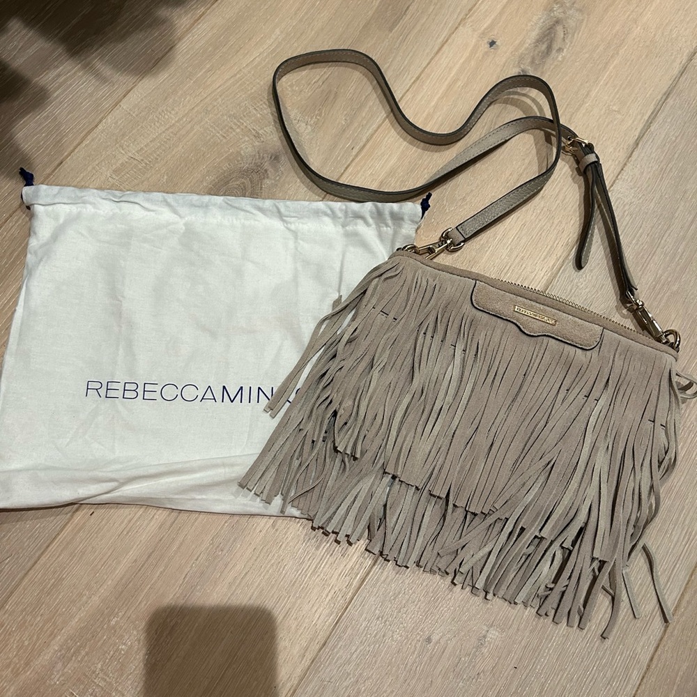 Rebecca Minkoff small fringe crossbody bag